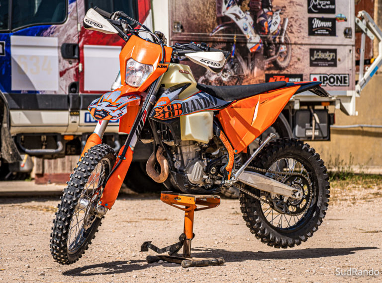 KTM 450 rando moto